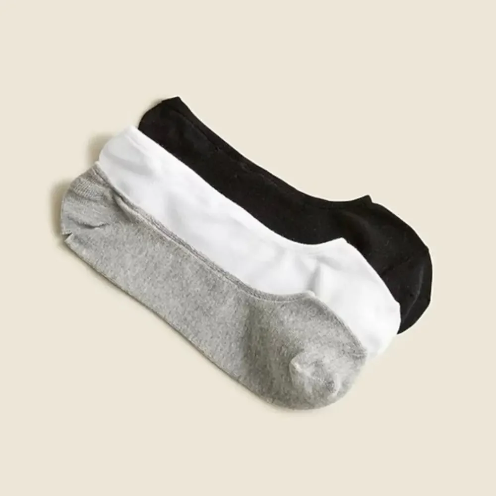 J.Crew Mens No-Show Loafer Socks 3 Pack Size S/M US 7-9